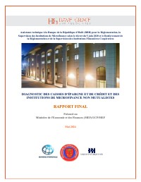 Diagnostic of Savings and Credit Cooperatives and Non-Mutualist Microfinance Institutions - Final Report