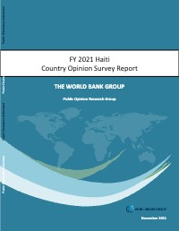 Haiti Country Opinion Survey Report FY 2021