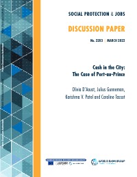 Cash in the City: The Case of Port-au-Prince