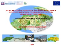 Contribution of PITDD to the Design and Implementation of Cartographic Products Useful for Territorial Development Planning Process - Case of the Northwest Department
