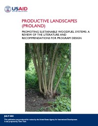Promoting Sustainable Woodfuel Systems: A Review of the Literature and Recommendations for Program Design