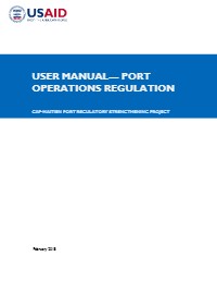 User Manual— Port Operations Regulation