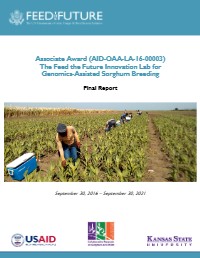 The Feed the Future Innovation Lab for Genomics-Assisted Sorghum Breeding - Final Report