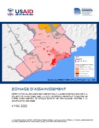 Zoning of Sanitation: Determination of Sanitation Zoning for the City of Les Cayes