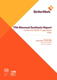 BetterWork: 17th Biannual Synthesis Report Under the HOPE II Legislation Haiti
