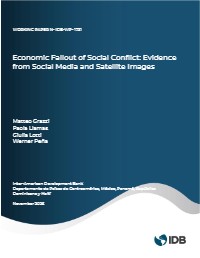 Economic Fallout of Social Conflict: Evidence from Social Media and Satellite Images