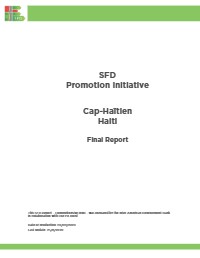 SFD Promotion Initiative Cap-Haïtien Haiti Final Report