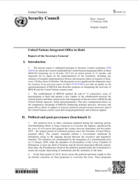 (2020-02) BINUH - Report of the Secretary-General on the United Nations Integrated Office in Haiti