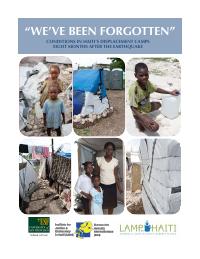(2010-09) "We've Been Forgotten": Conditions in Haiti's Displacement Camps Eight Months After the Earthquake