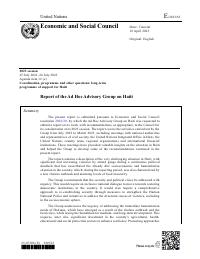 (2023-04) Report of the Ad Hoc Advisory Group on Haiti (E/2023/63)