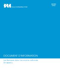 Information Document: DI-002 Banks in the National Economy