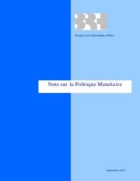 BRH Monetary Policy Note (2012-Q4)