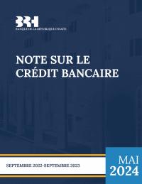 Note on Bank Credit: September 2023 to May 2024