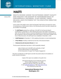 (2014-12) Haiti Eighth ECF Review