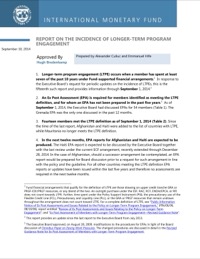(2014-09) Report on the Incidence of Longer-Term Program Engagement