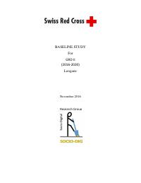 Baseline Study for GRD II (2016-2020), Léogâne