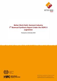 (2013) Better Work Haiti: 7th Biannual Synthesis Report