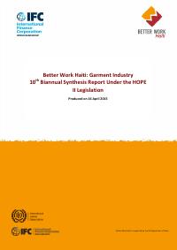 (2015) Better Work Haiti: 10th Biannual Synthesis Report