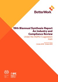 (2019) Better Work Haiti: 19th Biannual Synthesis Report