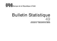(2003-Q4) Statistical Bulletin No. 49