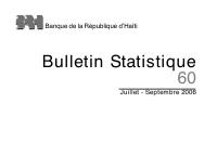 (2006-Q3) Statistical Bulletin No. 60