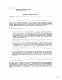 Circular 115-7 to financial institutions