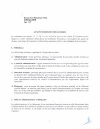 (2020-10) Circular 117 to supervised institutions