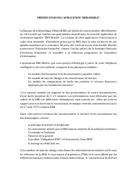 (2019) Presentation of the BRH Mobile application
