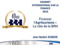 (2019) Financing agritourism: the role of the BRH