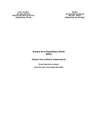 BRH audited financial statements, fiscal year ended 30 September 2024