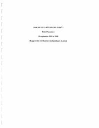 (FY2009) BRH audited financial statements, fiscal year ended 30 September 2009