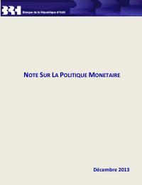 (FY2014) BRH Monetary Policy Note