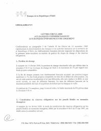 (2008-01) Circular 01 Foreign-exchange risk management and reserve requirements
