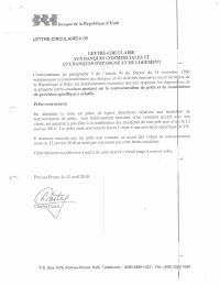 (2010-04) Circular 05 Loan restructuring and specific provisioning