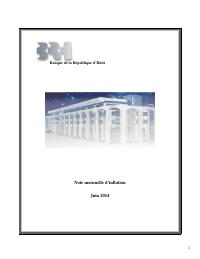 (2014-06) Monthly Inflation Note, June 2014