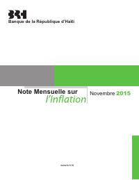 (2015-11) Monthly Inflation Note, November 2015