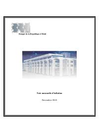 (2018-11) Monthly Inflation Note, November 2018