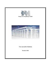 (2021-10) Monthly Inflation Note, October 2021