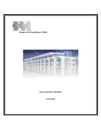(2022-04) Monthly Inflation Note, April 2022
