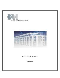 (2022-05) Monthly Inflation Note, May 2022