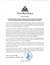 Upgrade sessions for future Electoral Registry Agents in the Sud, Artibonite and Nippes