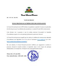 CEP/DC/049-2526: Fen pwosesis akreditasyon jounalis yo