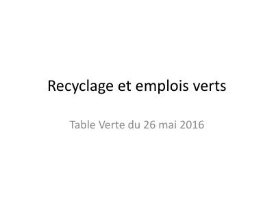 (2016-05) Resiklaj ak travay vèt