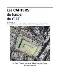 (2017-07) The CIAT Land Notebooks No. 2: The Basic Land Plan in Bas Peu-de-Chose, Lessons Learned