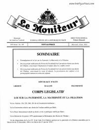 (2014-06) Law on Paternity, Maternity and Filiation
