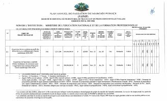 Plan anyèl pasasyon mache piblik MENFP, egzèsis 2025-2026, amande II, vèsyon 20 out 2026