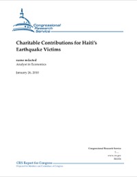 (2010) CRS - Kontribisyon Charitab pou Viktim Tranblemanntè Ayiti yo