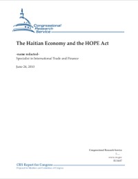 (2010) CRS - L'économie haïtienne et la loi HOPE