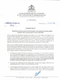 (FY2025) CSCCA Memorandum on Draft Public-Law Contracts and Public Contracts to Which the State Is Party, Fiscal Year 2024-2025