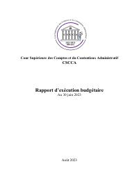 (2023-08) Budget Execution Report as of June 30, 2023 (Q3, FY 2022-2023)